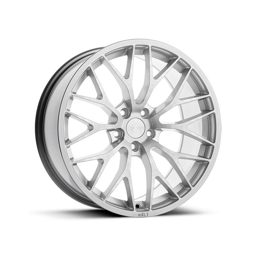 1Form Edition.1 (EDT.1) Alloy Wheel 19x8.5 ET45 5x112 Brushed Pure Silver 73.1mm CB
