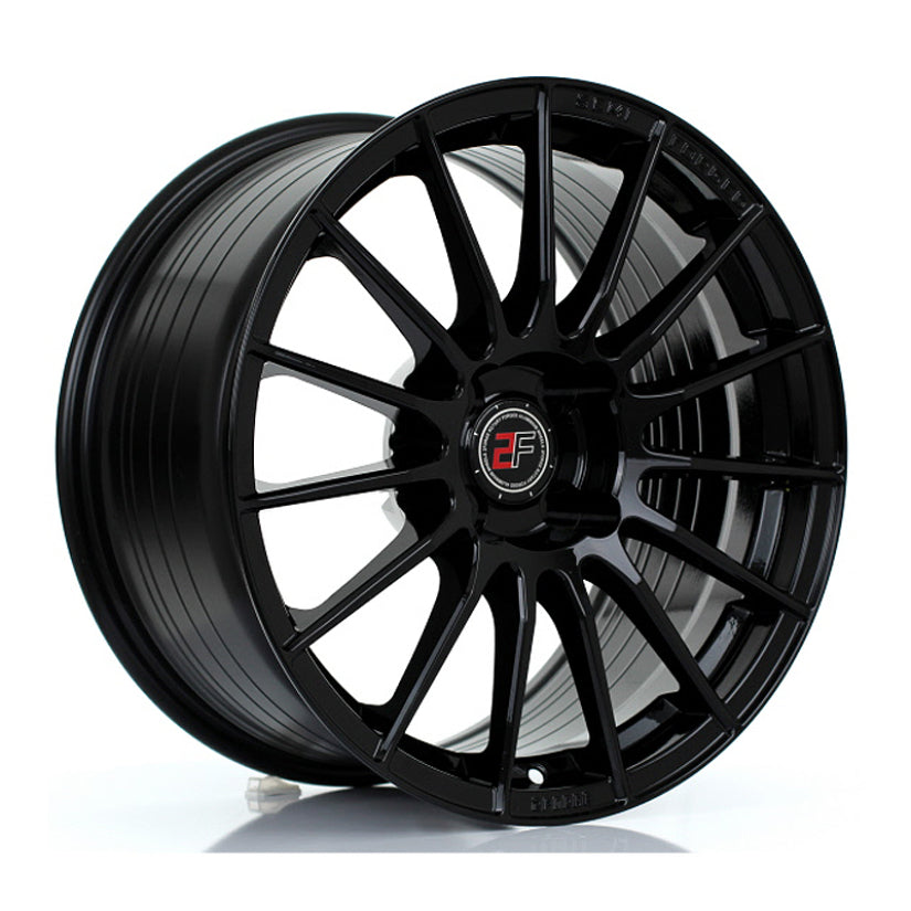 2Forge ZF1 Alloy Wheel 17x9 4x98 ET10 TO 50 72.6mm CB Gloss Black