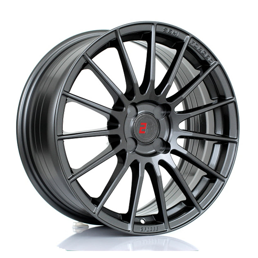 2Forge ZF1 Alloy Wheel 17x7.5 4x108 ET10 TO 51 72.6mm CB Gloss Gunmetal