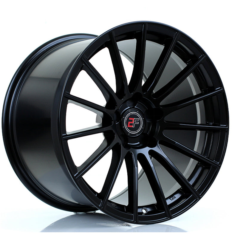 2Forge ZF1 Alloy Wheel 18x12 5x120.65 ET30 TO 55 72.6mm CB Matt Black