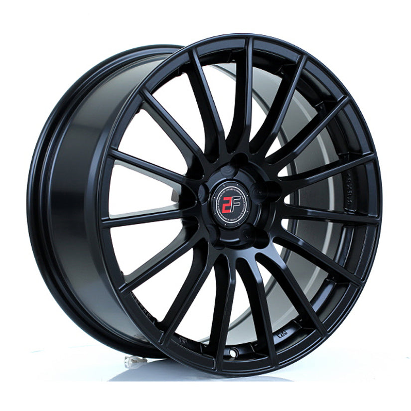 2Forge ZF1 Alloy Wheel 18x8 5x127 ET15 TO 42 72.6mm CB Matt Black