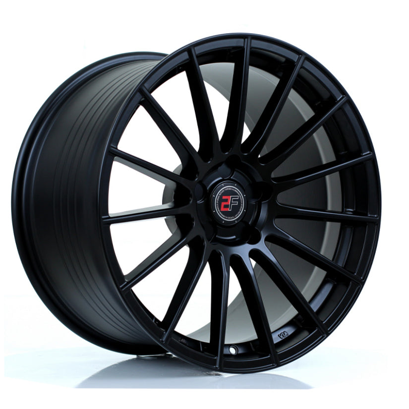 2Forge ZF1 Alloy Wheel 19x11 5x110 ET15 TO 50 72.6mm CB Matt Black
