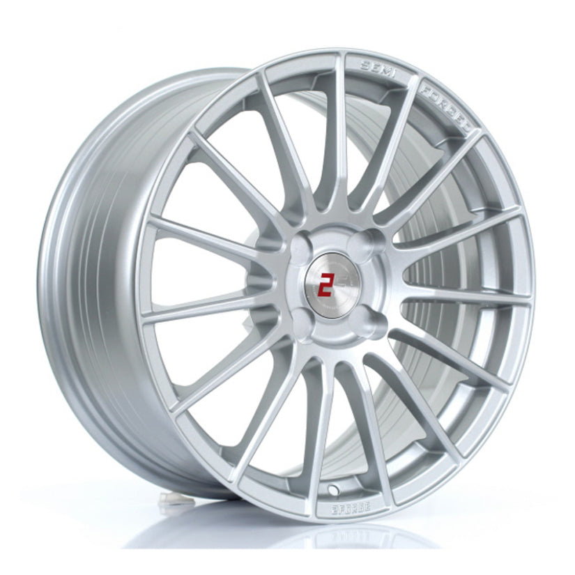 2Forge ZF1 Alloy Wheel 17x7.5 4x98 ET10 TO 51 72.6mm CB Silver