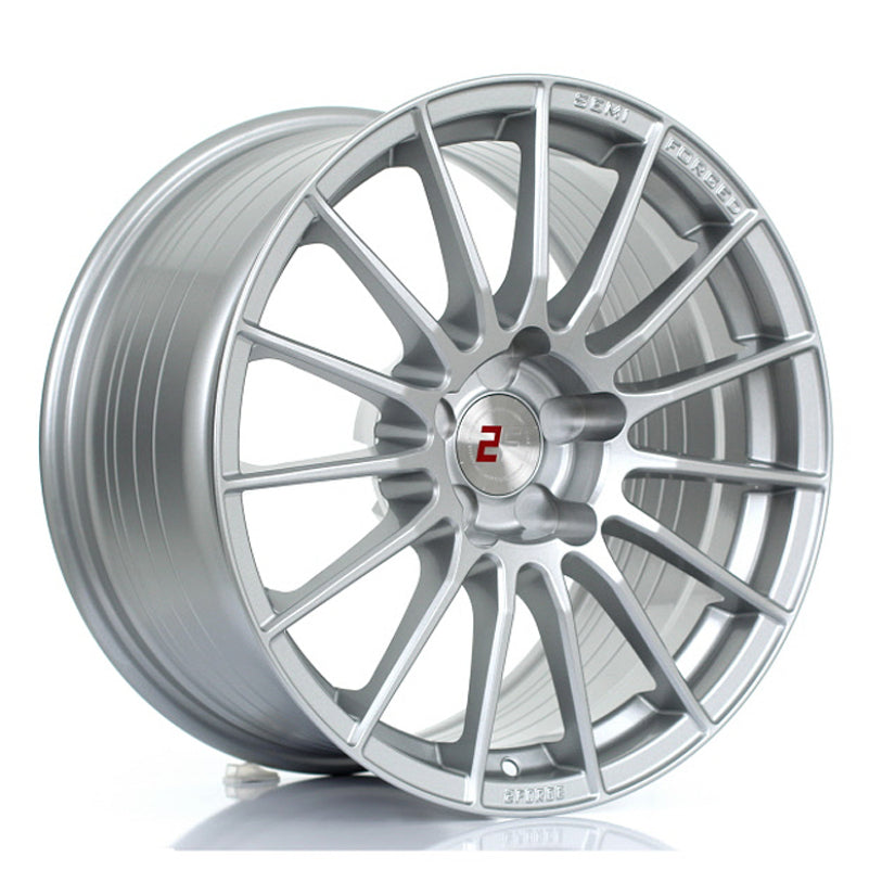 2Forge ZF1 Alloy Wheel 17x9 5x115 ET10 TO 50 72.6mm CB Silver