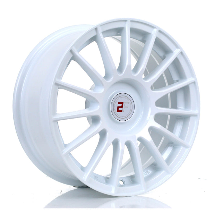 2Forge ZF1 Alloy Wheel 15x6 5x120 ET15 TO 40 72.5mm CB White