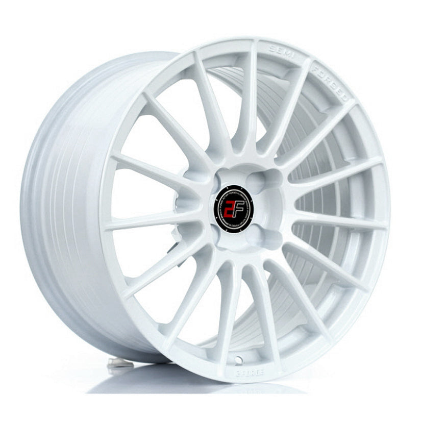 2Forge ZF1 Alloy Wheel 17x9 4x108 ET10 TO 50 72.6mm CB White