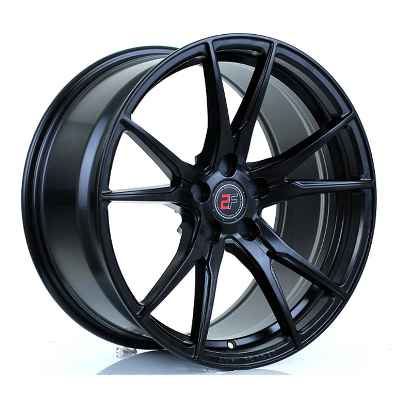 2Forge ZF2 Alloy Wheel 19x9.5 5x120.65 ET15 TO 48 72.6mm CB Matt Black