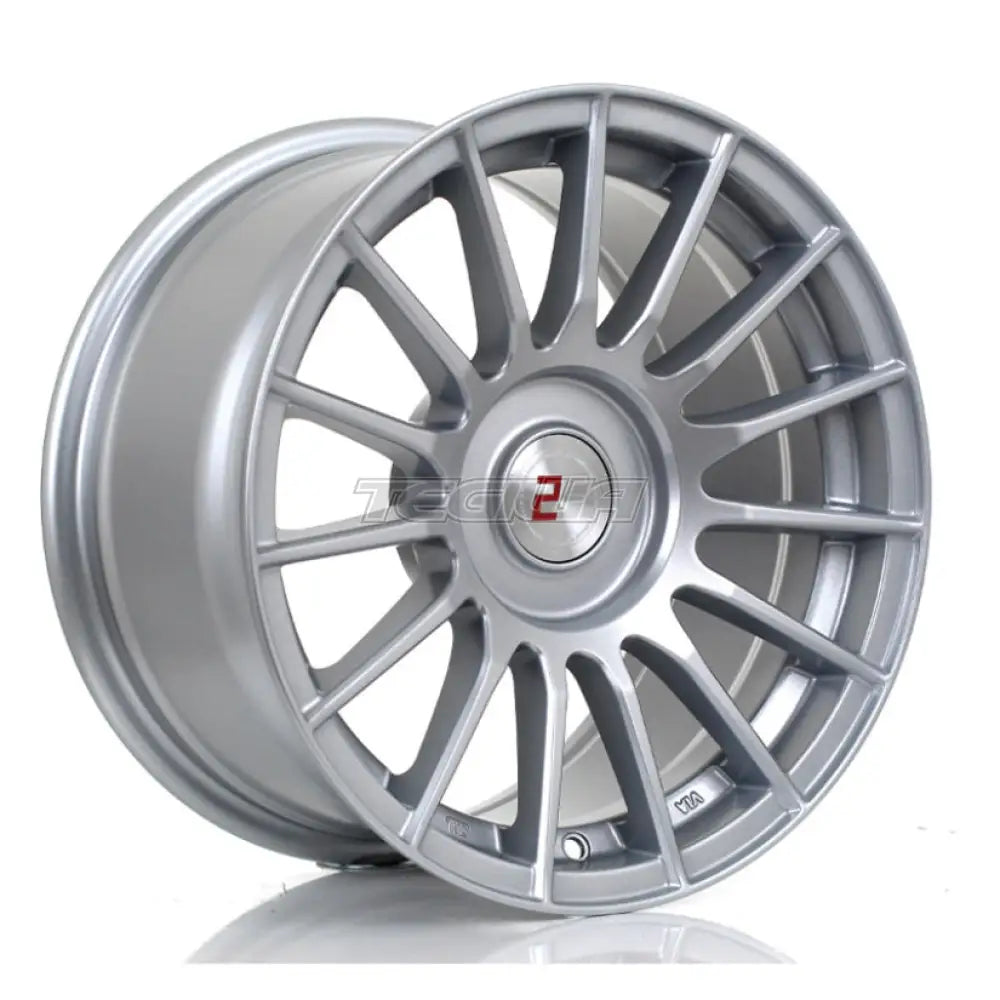 2Forge ZF1 Alloy Wheel 15x6 4x108 ET15 TO 50 72.5mm CB Silver