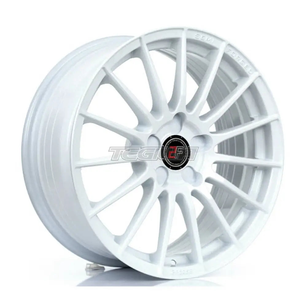 2Forge ZF1 Alloy Wheel 17x7.5 5x108 ET10 TO 51 72.6mm CB White