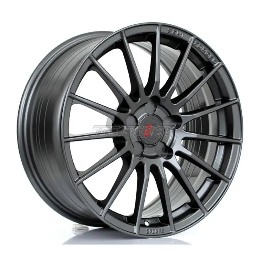 2Forge ZF1 Alloy Wheel 17x8 5x114 ET10 TO 58 72.6mm CB Gloss Gunmetal