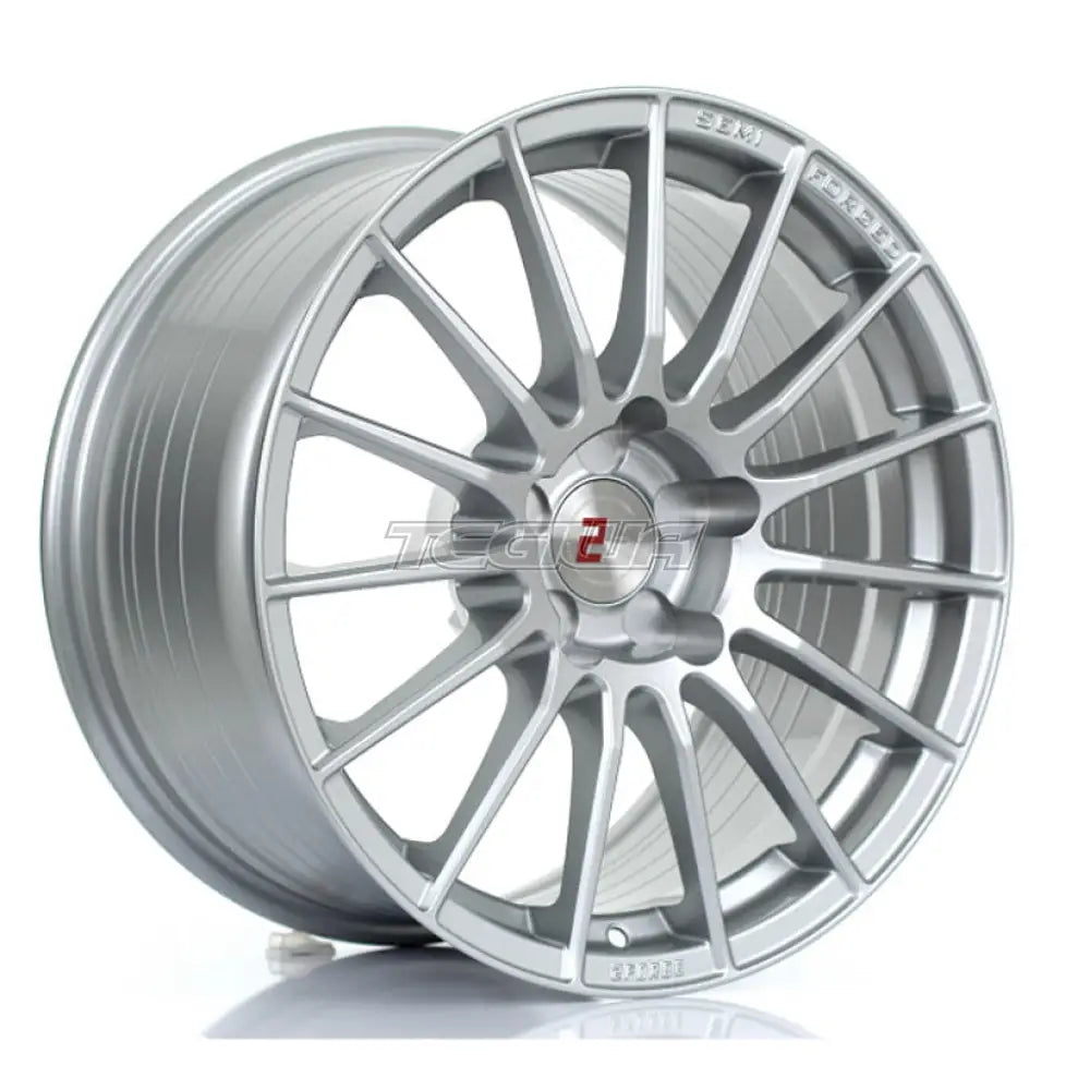 2Forge ZF1 Alloy Wheel 17x9.5 5x110 ET0 TO 45 72.6mm CB Silver