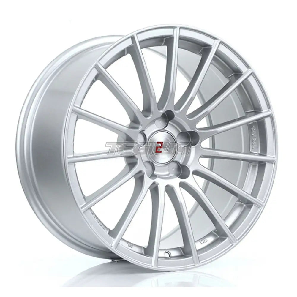 2Forge ZF1 Alloy Wheel 18x9 5x100 ET0 TO 38 72.6mm CB Silver