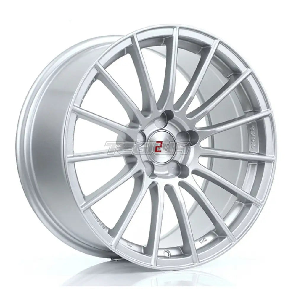 2Forge ZF1 Alloy Wheel 18x9 5x128 ET0 TO 38 72.6mm CB Silver