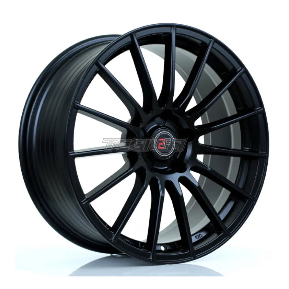 2Forge ZF1 Alloy Wheel 19x8.5 5x114 ET15 TO 45 72.6mm CB Matt Black