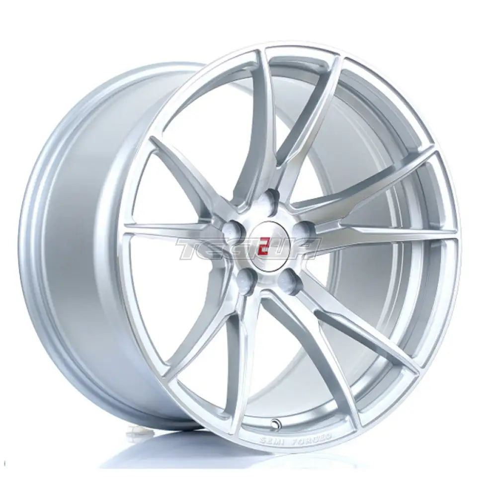 2Forge ZF2 Alloy Wheel 19x10.5 5x114 ET15 TO 40 72.6mm CB Silver Polished Face