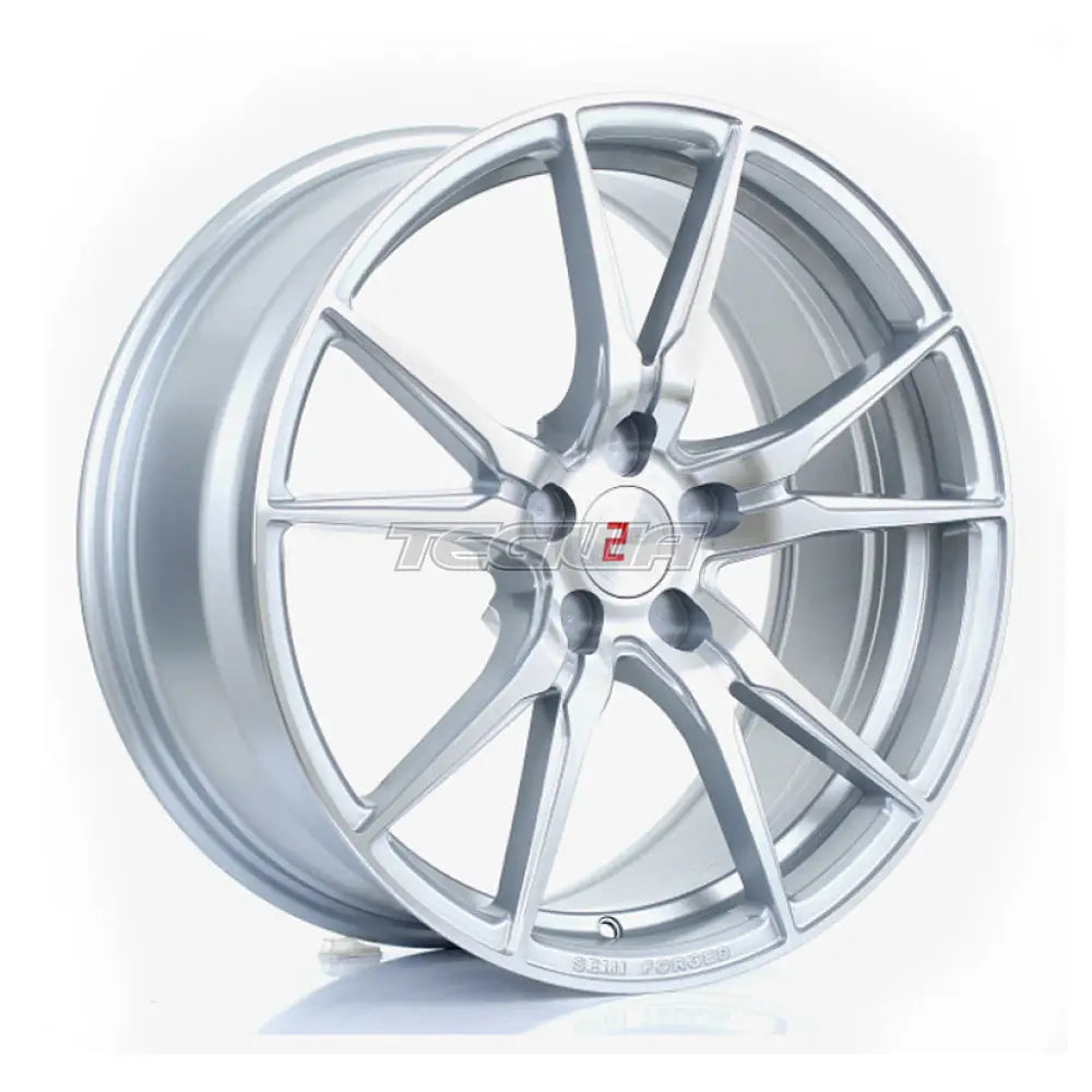 2Forge ZF2 Alloy Wheel 19x8.5 5x100 ET15 TO 45 72.6mm CB Silver Polished Face
