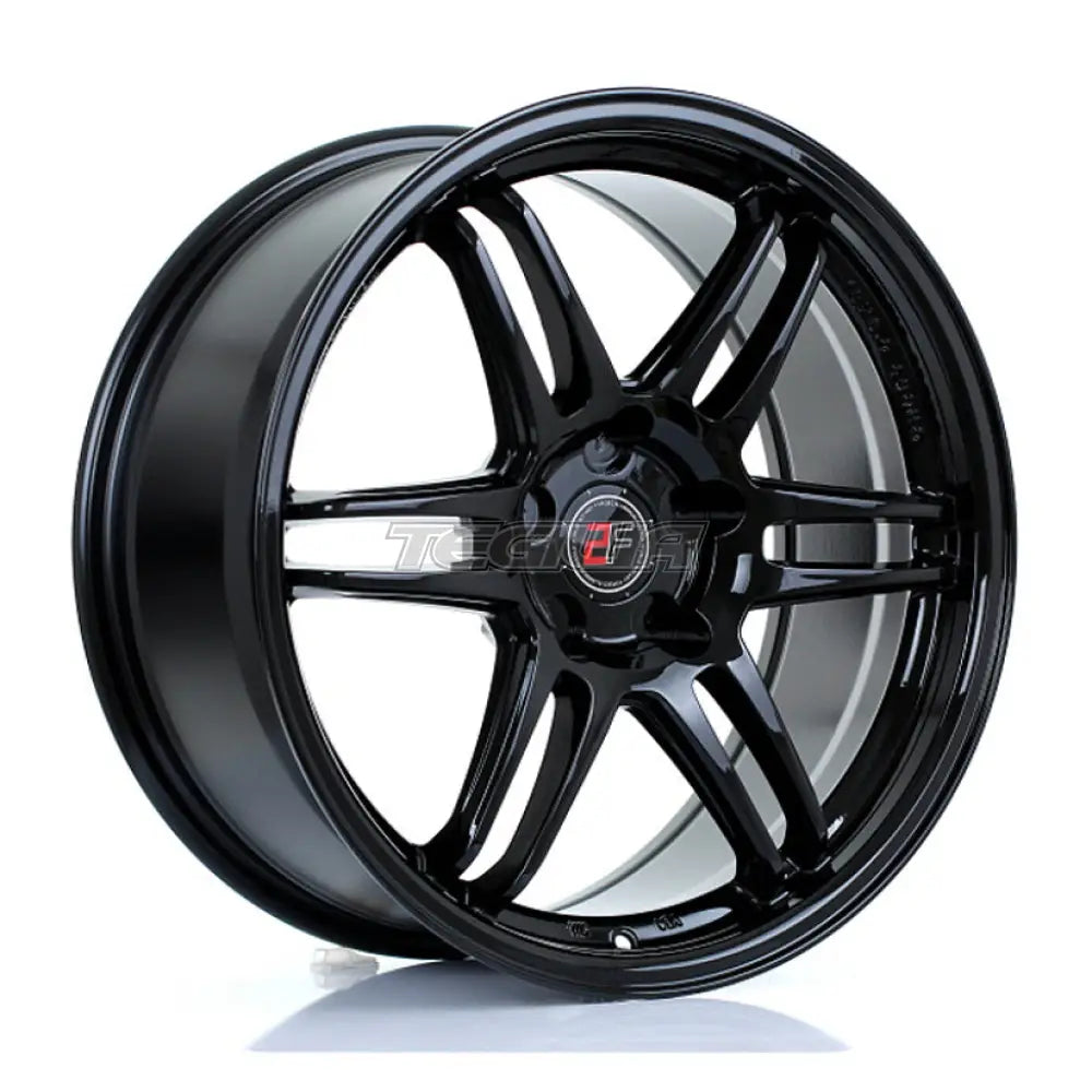 2Forge ZF5 Alloy Wheel 18x8 5x120 ET15 TO 35 72.6mm CB Gloss Black