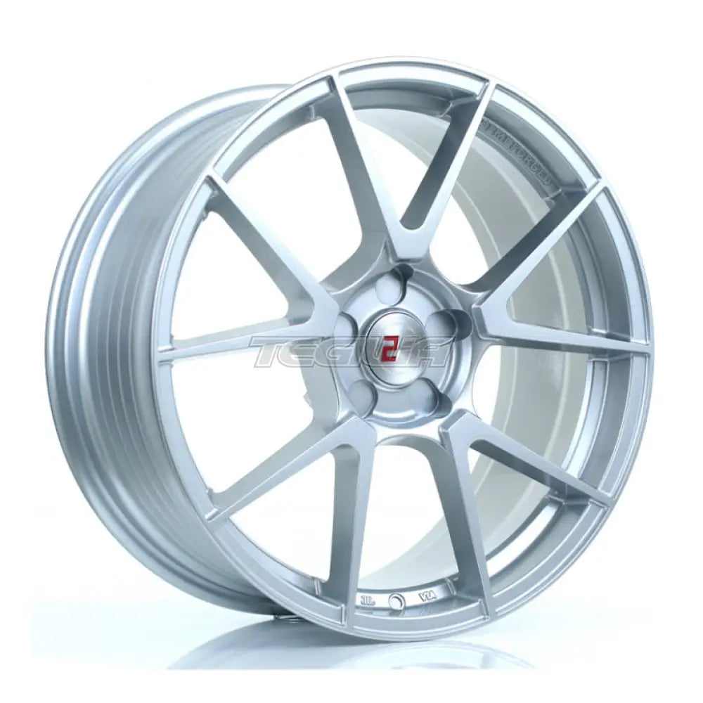 2Forge ZF6 Alloy Wheel 18x8 ET0 TO 45 5x98 Silver 72.6mm CB