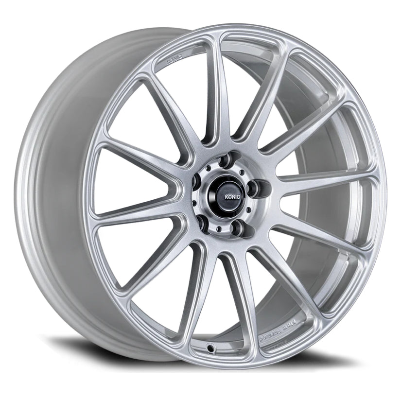 Konig Aeris Alloy Wheel 17x8 ET40 5x114.3 Steel Silver 73.1mm CB