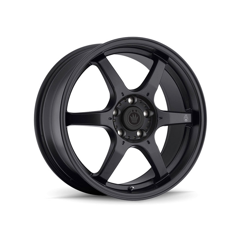 Konig Backbone Alloy Wheel 16x7 ET40 5x114.3 Matte Black 73.1mm CB