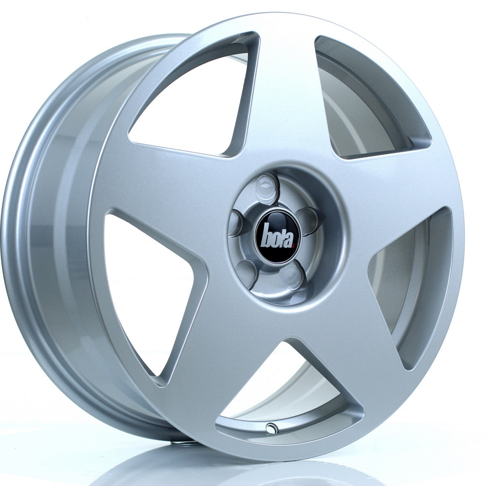 BOLA B10 Alloy Wheel 18x8 5x98 ET30 To 45 72.6mm CB Crystal Silver