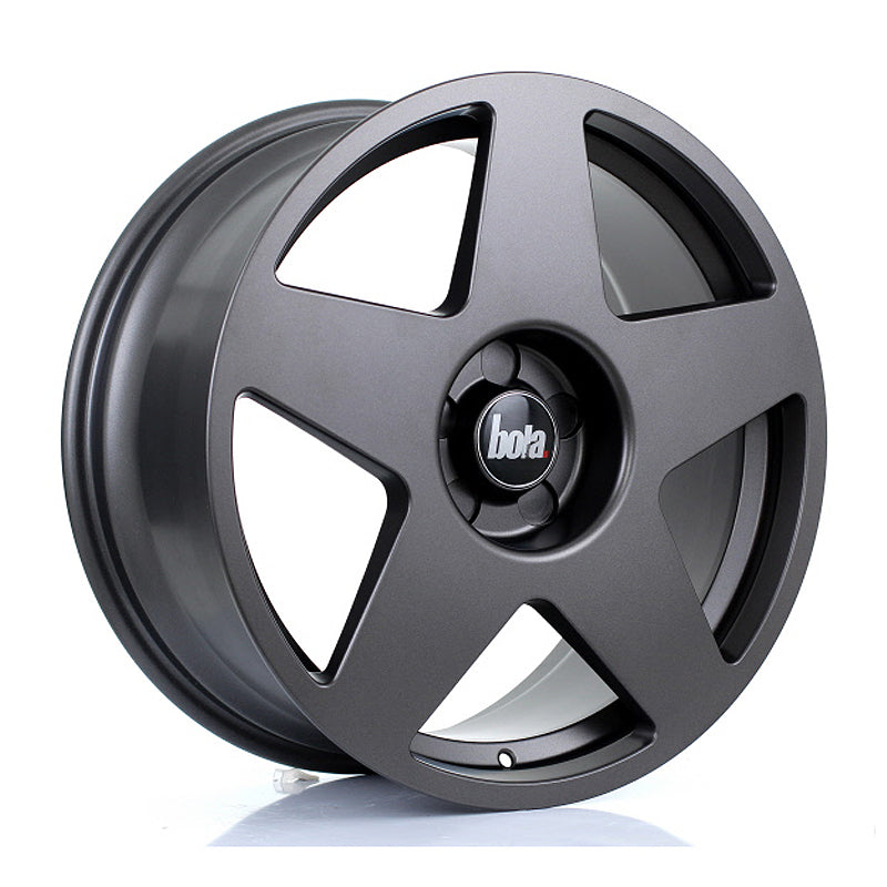 BOLA B10 Alloy Wheel 19x8.5 5x98 ET25 To 45 72.6mm CB Matt Gunmetal