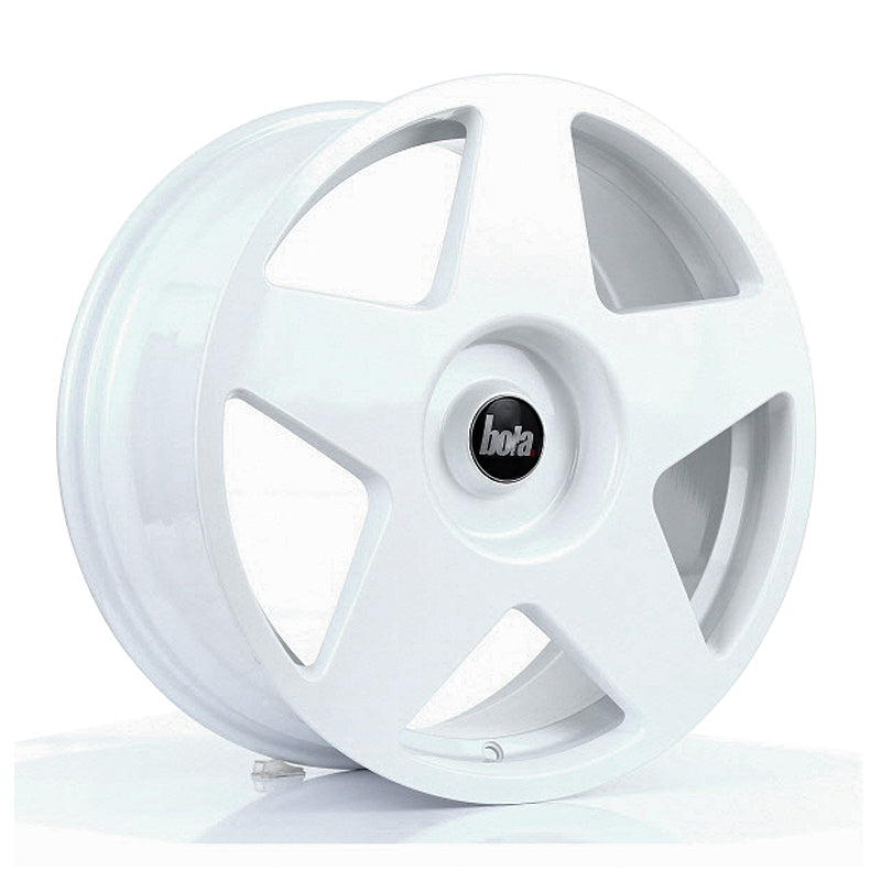 BOLA B10 Alloy Wheel 18x8 5x108 ET30 To 45 72.6mm CB White