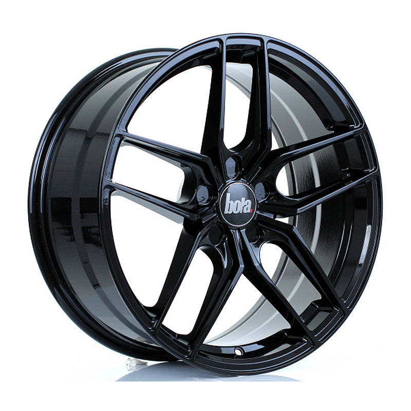 BOLA B11 Alloy Wheel 19x8.5 5x115 ET25 To 52 72.6mm CB Gloss Black