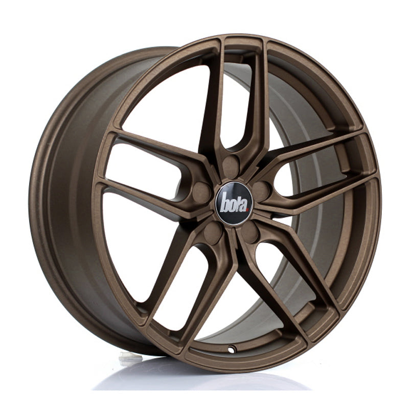 BOLA B11 Alloy Wheel 19x8.5 5x128 ET25 To 52 72.6mm CB Matt Bronze