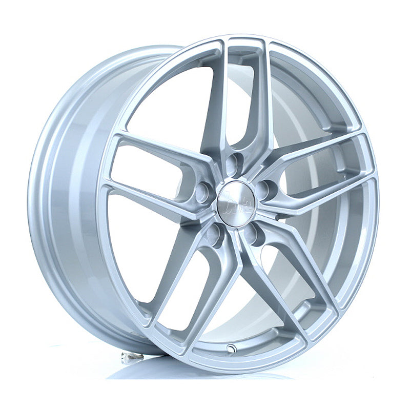 BOLA B11 Alloy Wheel 18x8 5x112 ET30 To 45 72.6mm CB Silver