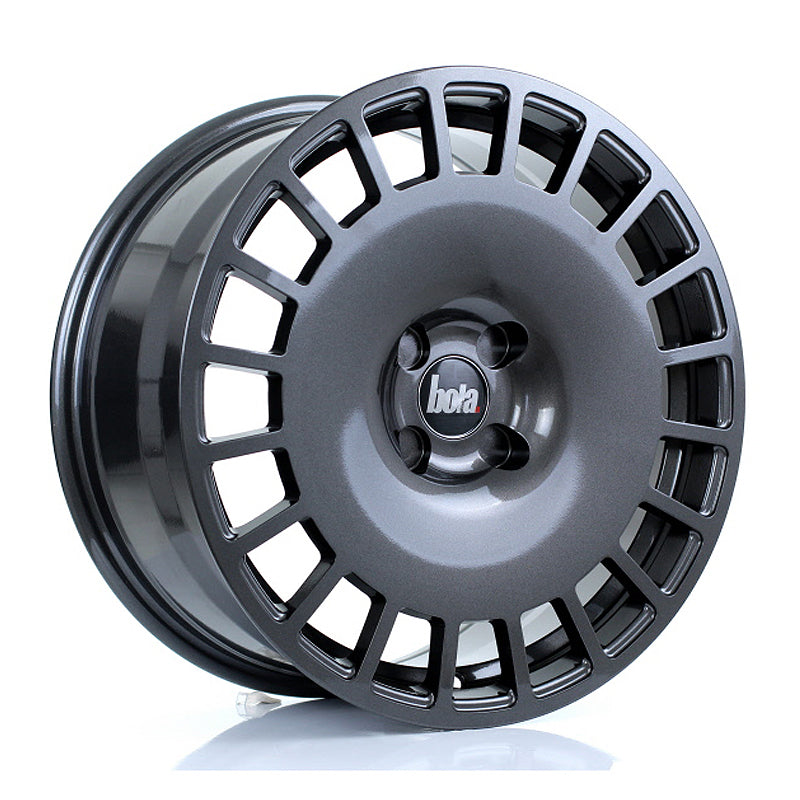 BOLA B12 Alloy Wheel 17x8 5x114 ET30 To 45 72.6mm CB Gloss Gunmetal