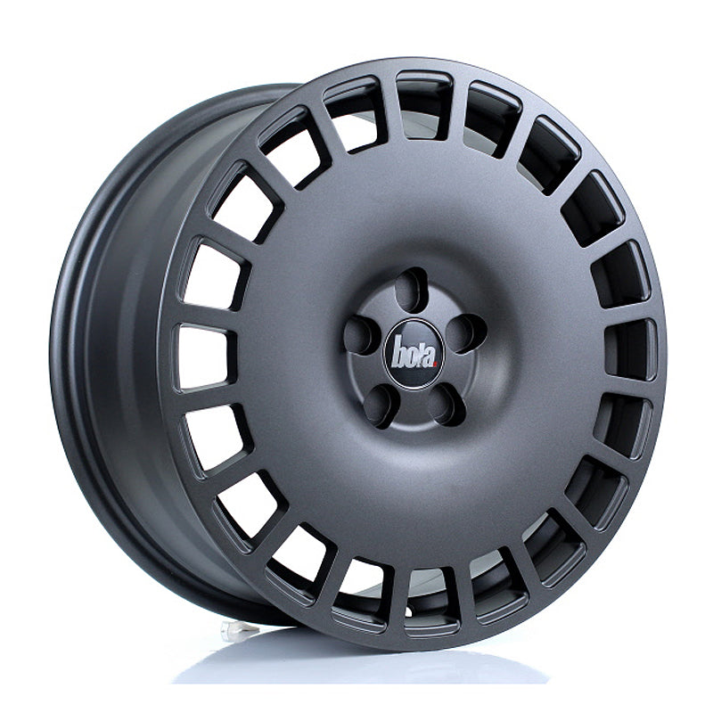 BOLA B12 Alloy Wheel 18x8 5x118 ET30 To 45 72.6mm CB Matt Gunmetal