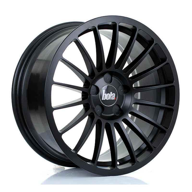 BOLA B14 Alloy Wheel 18x8.5 5x112 ET30 To 45 72.6mm CB Matt Black
