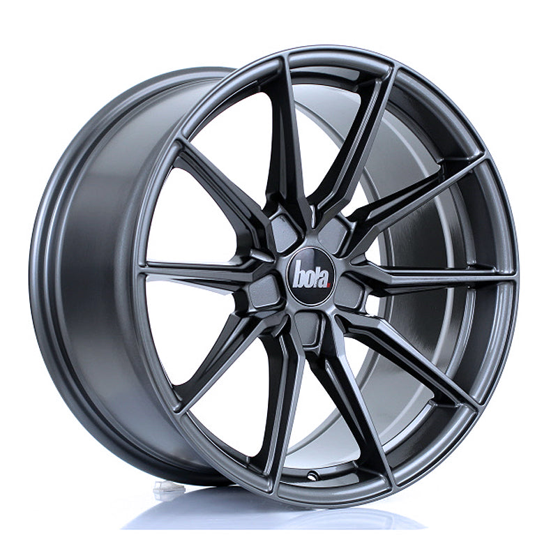 BOLA B16 Alloy Wheel 19x9.5 5x120.65 ET25 To 45 72.6mm CB Gloss Gunmetal
