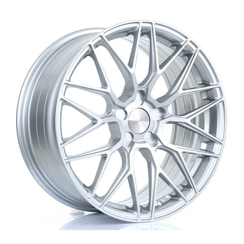 BOLA B17 Alloy Wheel 19x8.25 5x130 ET40 To 45 72.6mm CB Crystal Silver