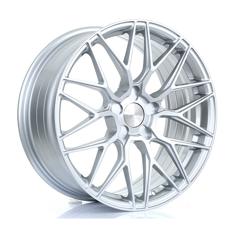 BOLA B17 Alloy Wheel 19x8.5 5x114 ET15 To 45 72.6mm CB Crystal Silver
