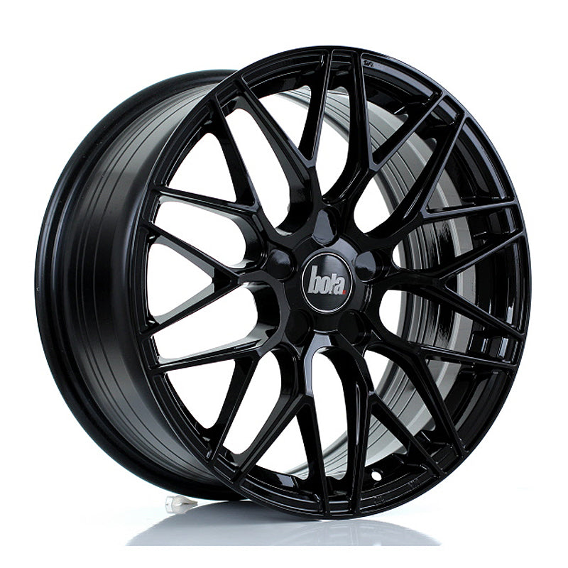 BOLA B17 Alloy Wheel 17x8 5x108 ET35 To 45 72.6mm CB Gloss Black