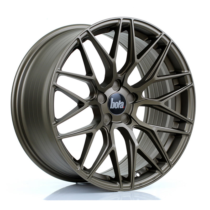 BOLA B17 Alloy Wheel 19x9.5 5x120.65 ET25 To 45 72.6mm CB Matt Bronze