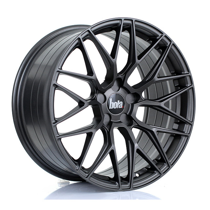 BOLA B17 Alloy Wheel 19x9.5 5x118 ET25 To 45 72.6mm CB Matt Gunmetal