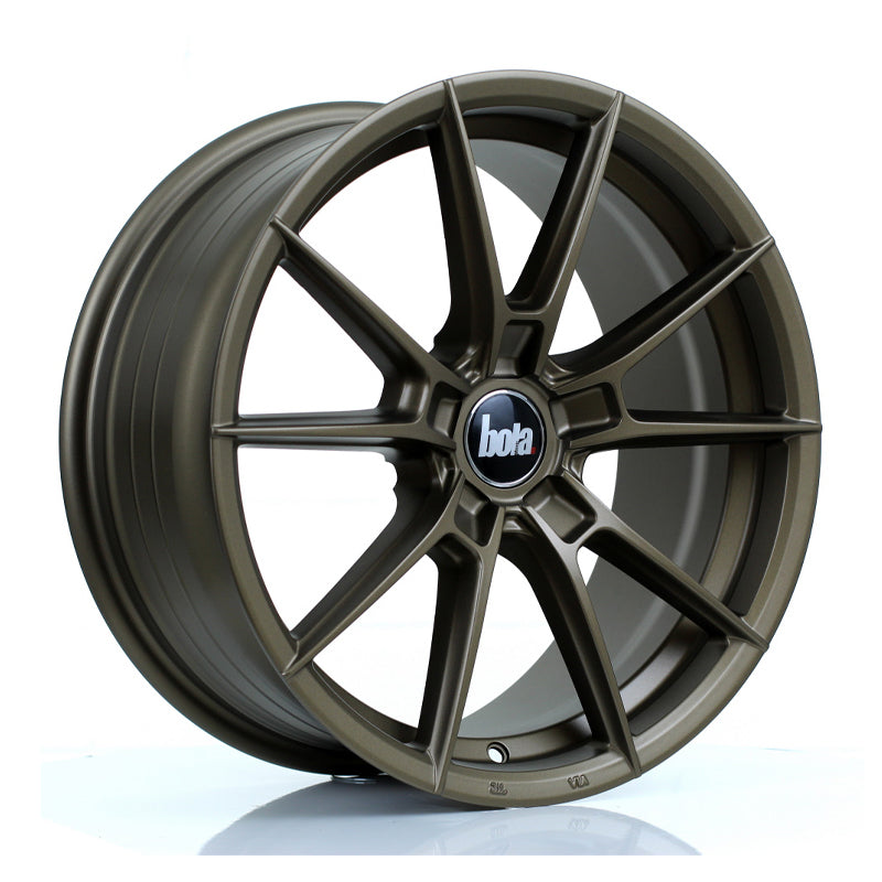 BOLA B19 Alloy Wheel 18x8 5x114 ET35 To 45 72.6mm CB Matt Bronze