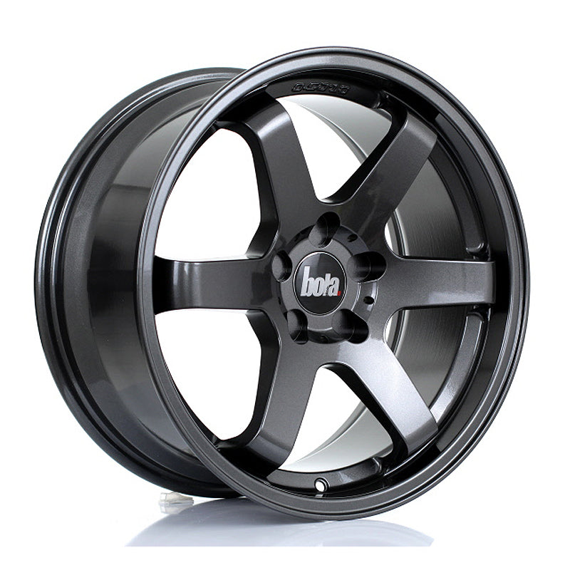 BOLA B1 Alloy Wheel 18x8.5 5x108 ET35 To 45 67.1mm CB Gloss Gunmetal