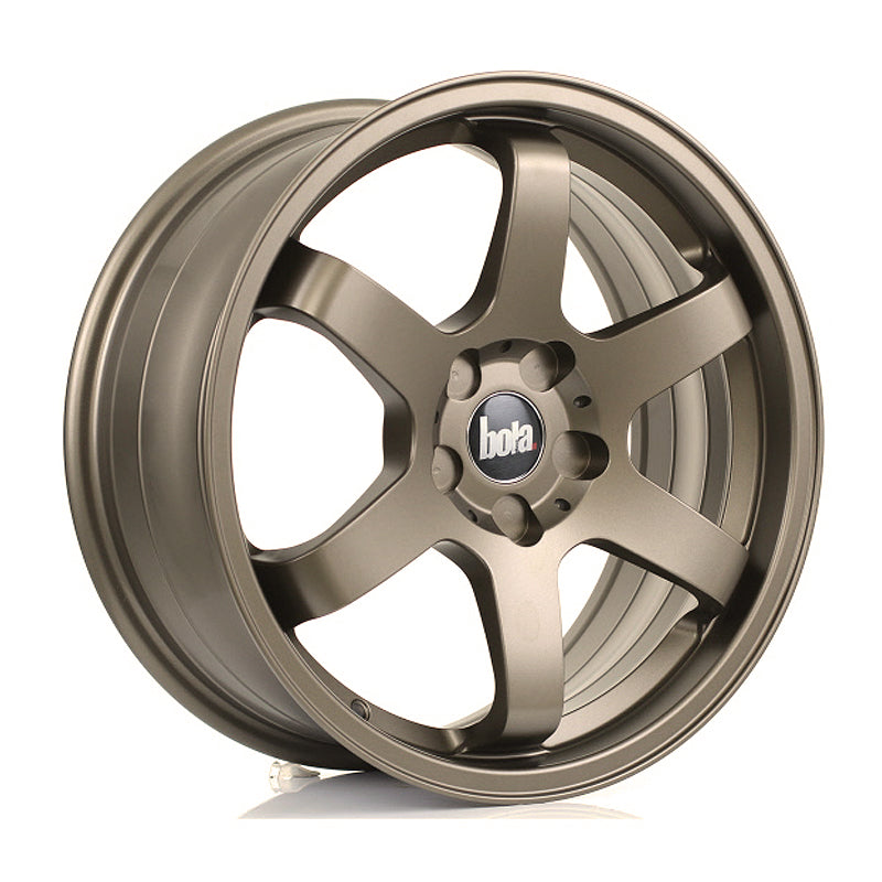 BOLA B1 Alloy Wheel 17x7.5 4x114 ET40 To 45 73.1mm CB Matt Bronze