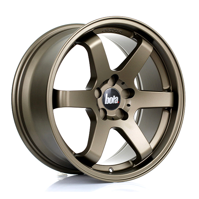 BOLA B1 Alloy Wheel 18x8.5 5x120 ET35 To 45 67.1mm CB Matt Bronze