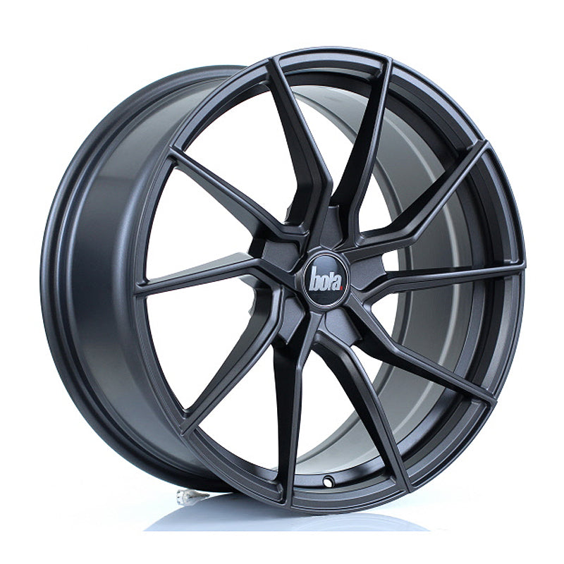BOLA B25 Alloy Wheel 19x8.5 5x118 ET25 To 45 72.6mm CB Matt Gunmetal