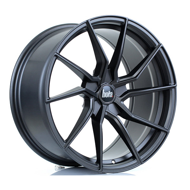 BOLA B25 Alloy Wheel 19x9.5 5x98 ET25 To 45 72.6mm CB Matt Gunmetal