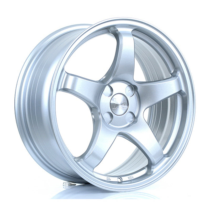 BOLA B2R Alloy Wheel 17x7.5 4x100 ET40 72.6mm CB Crystal Silver