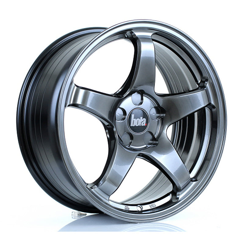 BOLA B2R Alloy Wheel 17x7.5 5x120 ET40 72.6mm CB Hyper Black