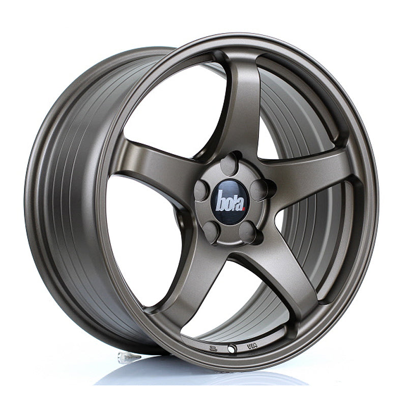 BOLA B2R Alloy Wheel 18x8.5 5x98 ET30 To 45 72.6mm CB Matt Bronze