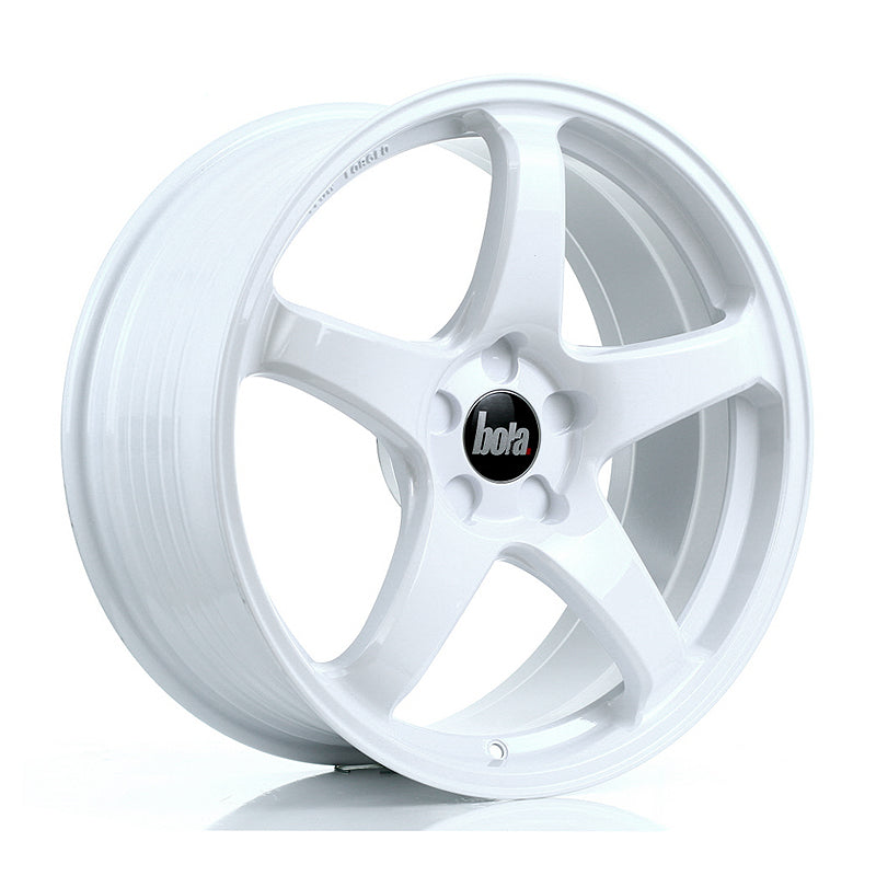 BOLA B2R Alloy Wheel 19x8.5 5x98 ET25 To 45 72.6mm CB White