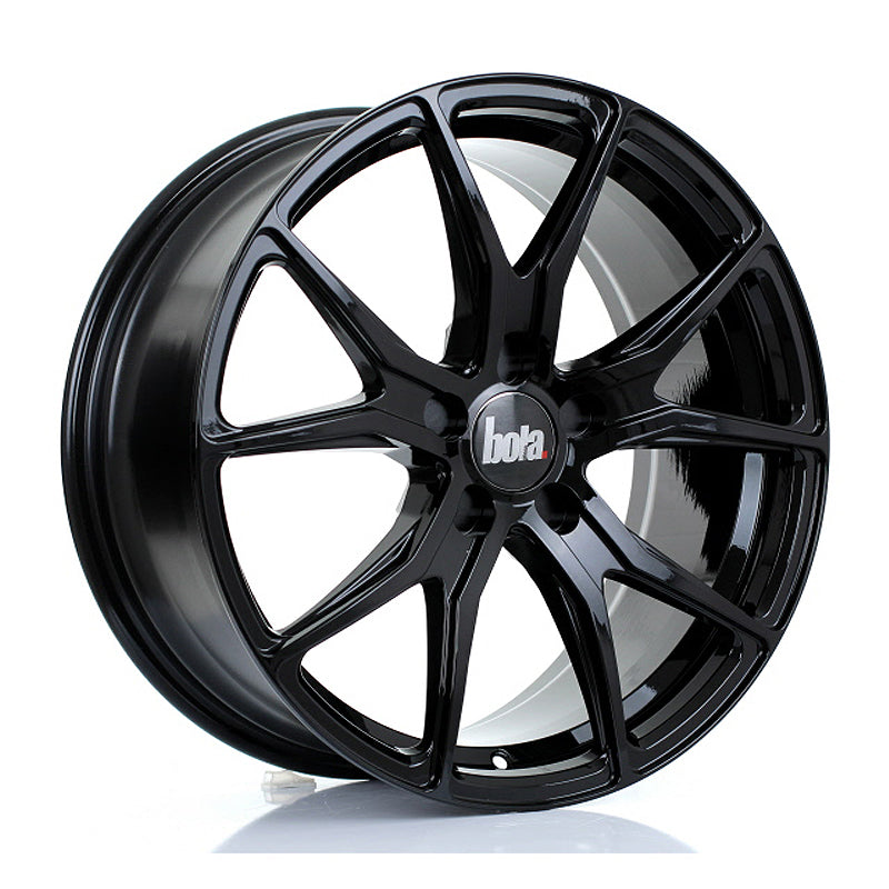 BOLA B6 Alloy Wheel 18x8 5x120.65 ET30 To 45 72.6mm CB Gloss Black